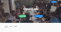 Desktop Screenshot of openlab.si