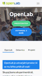 Mobile Screenshot of openlab.si