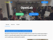 Tablet Screenshot of openlab.si