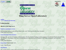 Tablet Screenshot of openlab.jp